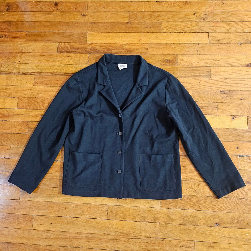 Eileen Fisher Black Blazer Jacket Women's Medium